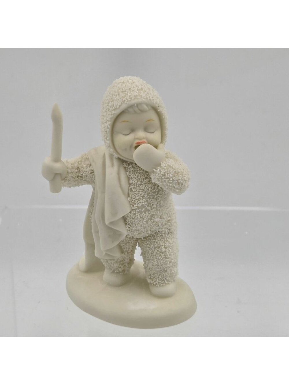 Dept 56 Snowbabies 68810 Children in Snowsuits Porcelain Figurines I'm so Sleepy